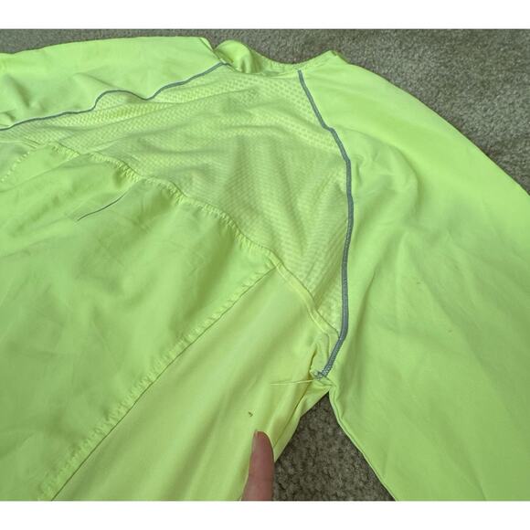 Champion Duo Dry Yellow Green Lightweight Full Zip Windbreaker Women’s X-Large - Picture 9 of 12